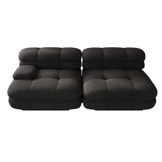 2-Seat Modular Lounger Loveseat | Moderne