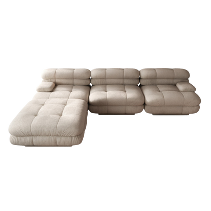 4-Seat Modular Chaise Sectional | Moderne