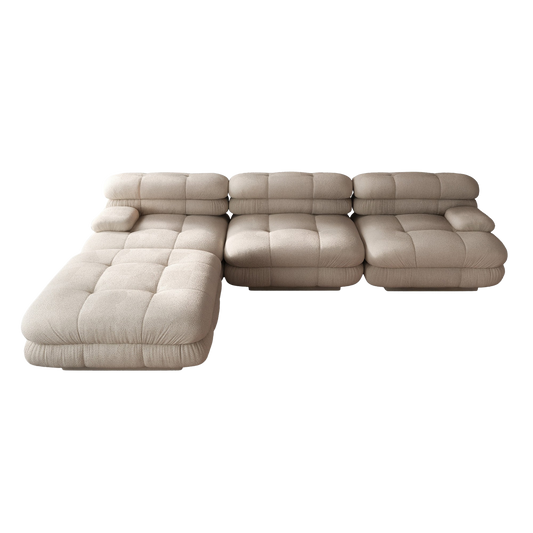 4-Seat Modular Chaise Sectional | Moderne