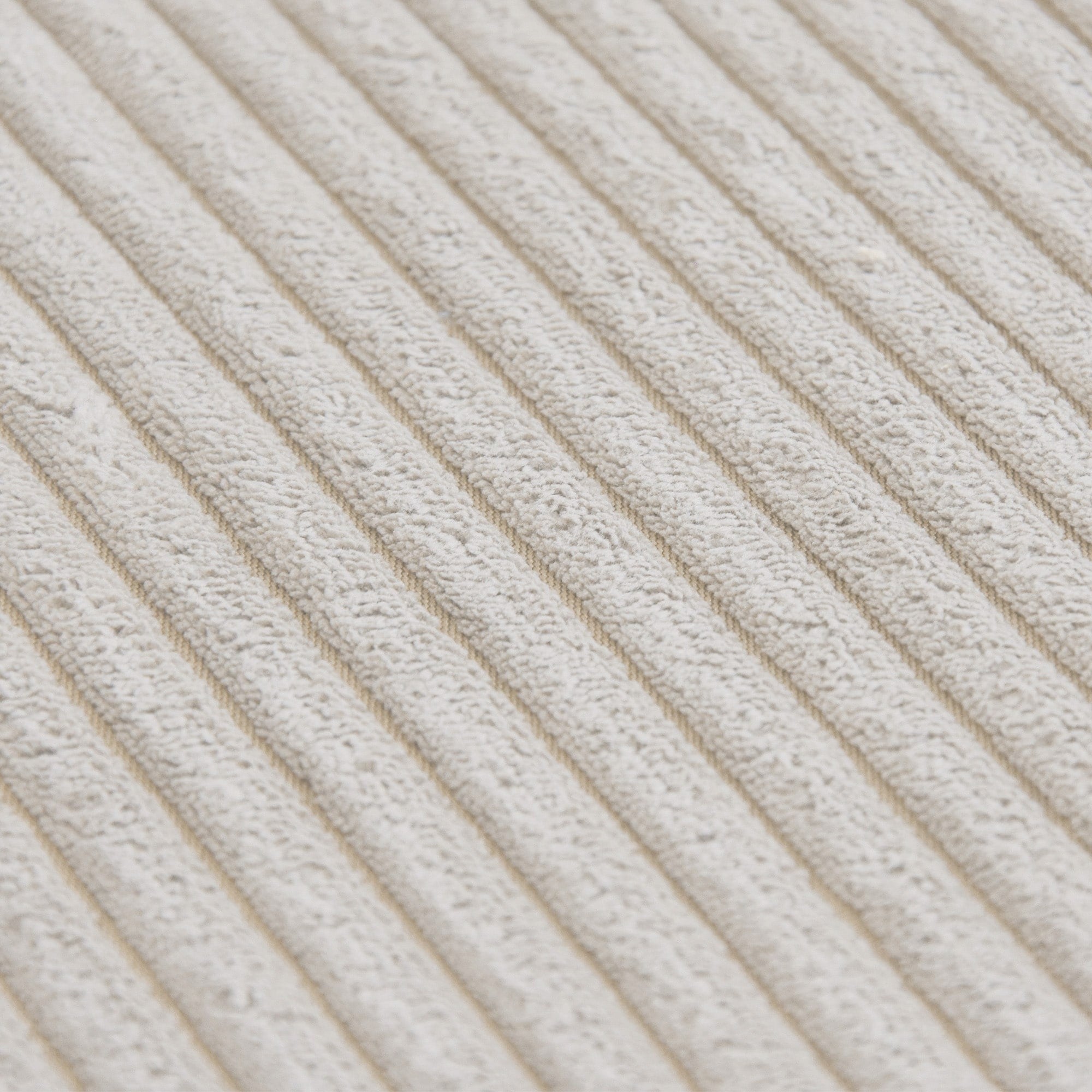 Slipcover Only - Modular Washable Oversized Ottoman in Beige