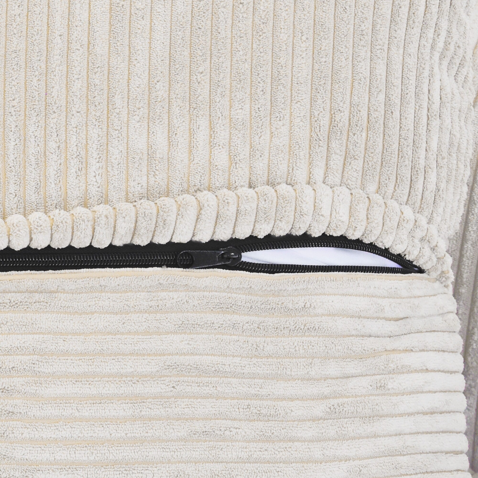 Slipcover Only - Modular Washable Oversized 2-Seater in Beige