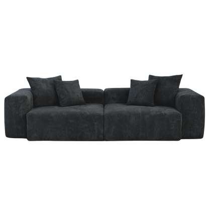 2-Seat Modular Loveseat | Teddy