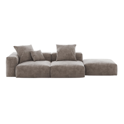 3-Seat Modular Lounger Sofa | Teddy
