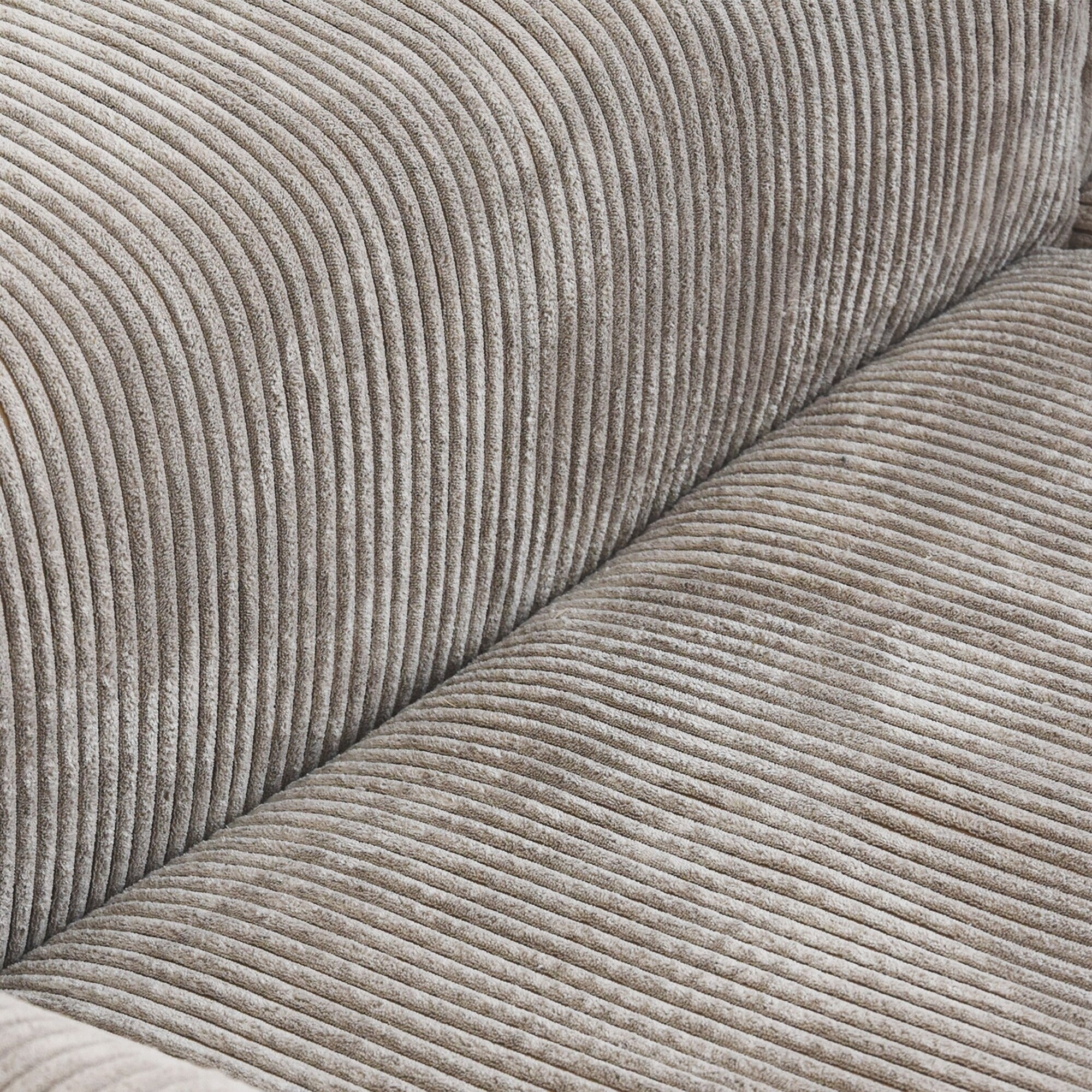 Slipcover Only - Modular Washable Oversized 2-Seater in Brown