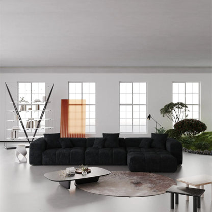 4-Seat Modular Chaise Sectional | Strata Modular