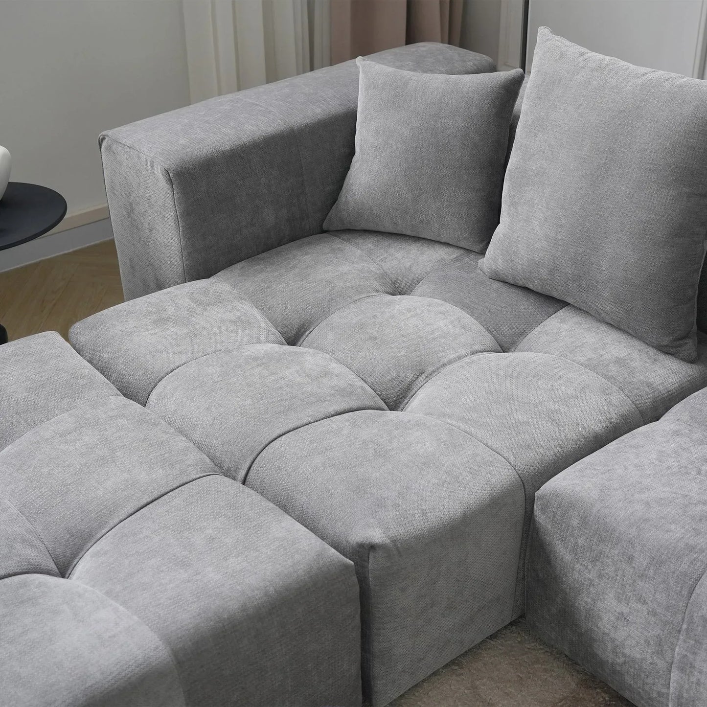 4-Seat Modular Chaise Sectional | Strata Modular