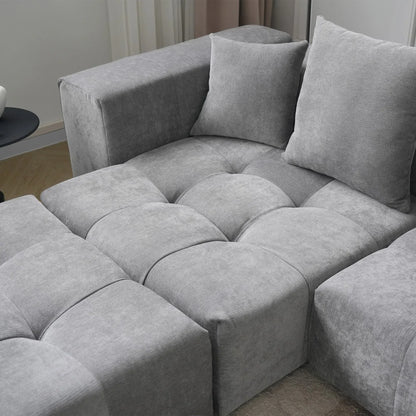 4-Seat Modular Chaise Sectional | Strata Modular