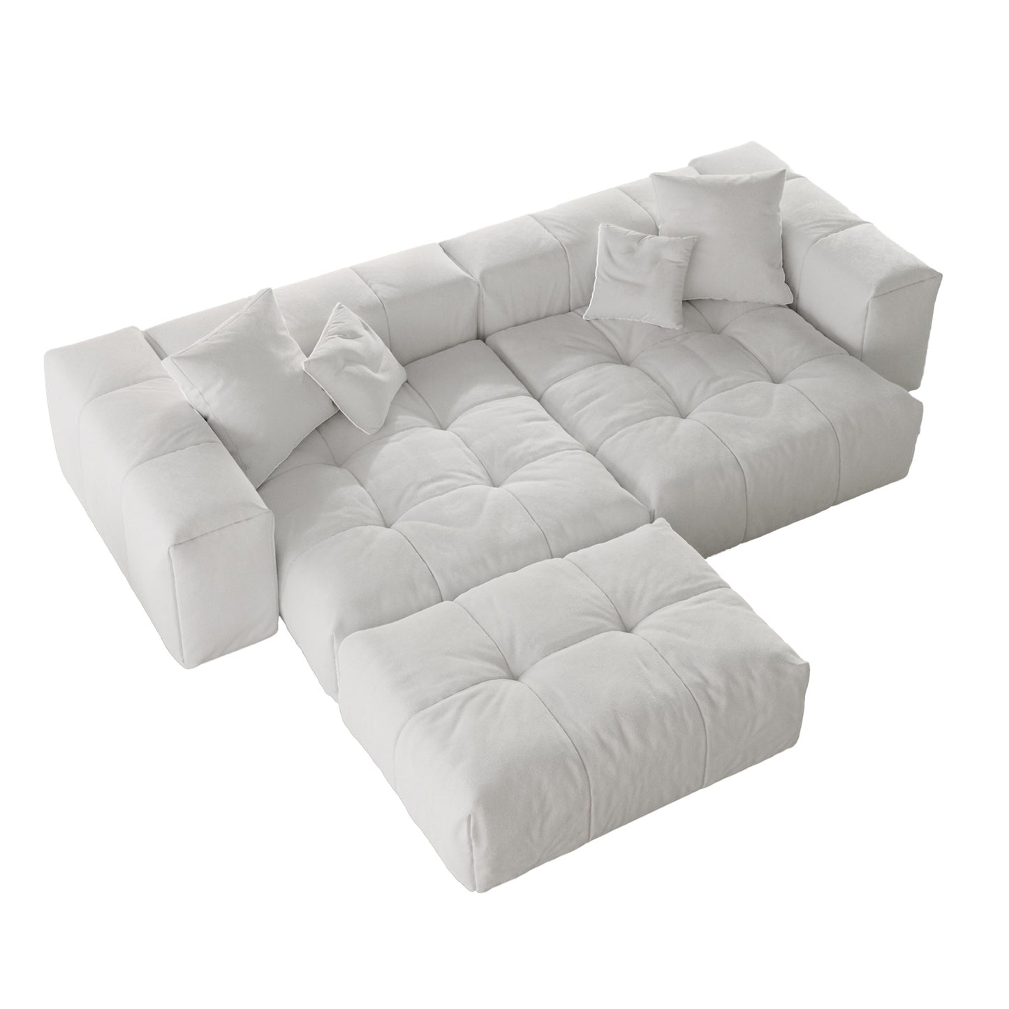 3-Seat Modular Chaise Sectional | Strata Modular