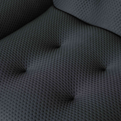 3D‑Knitted Modular Bubble Sofa – 3‑Seater Armless Couch with Ergonomic High‑Density Foam