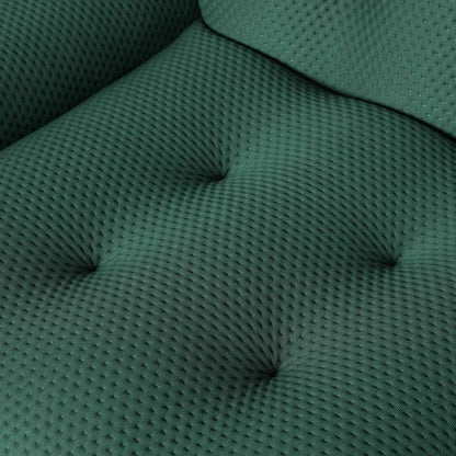 3D‑Knitted Modular Bubble Sofa – 3‑Seater Armless Couch with Ergonomic High‑Density Foam