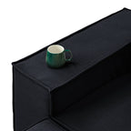 4-Seater Modular Sofa in Plush Velvet