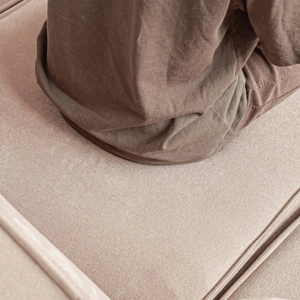 4-Seater Modular Sofa in Plush Velvet