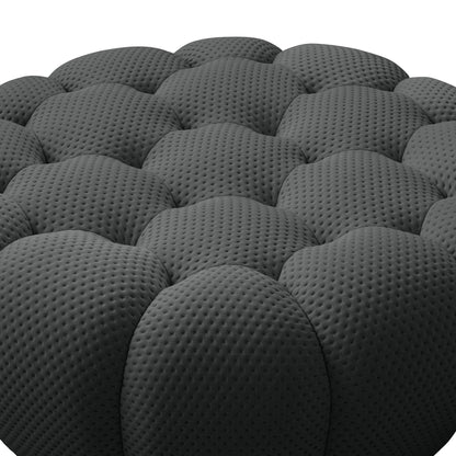 3D-Knitted Modular Bubble Sofa Sleeper – Ergonomic 3-Seater Couch with Deep Cushions & No Assembly