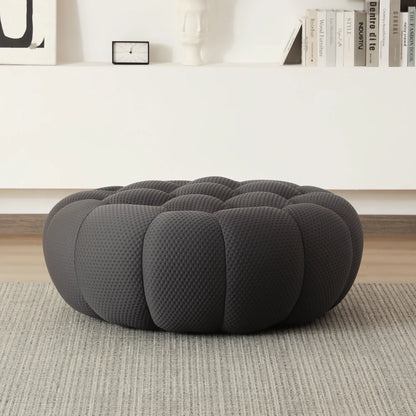 3D-Knitted Modular Bubble Ottoman – Ergonomic Pouf with Deep Cushions & No Assembly