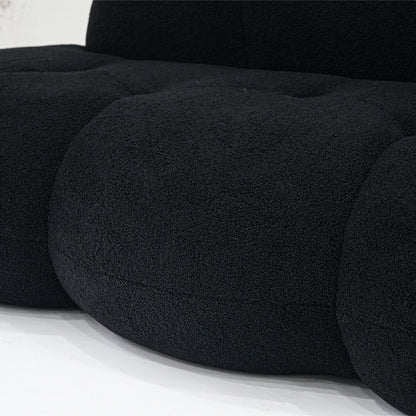 Cloud-Shaped Sofa with Soft Sherpa Upholstery and Kid-Safe Design | Cloud Nine