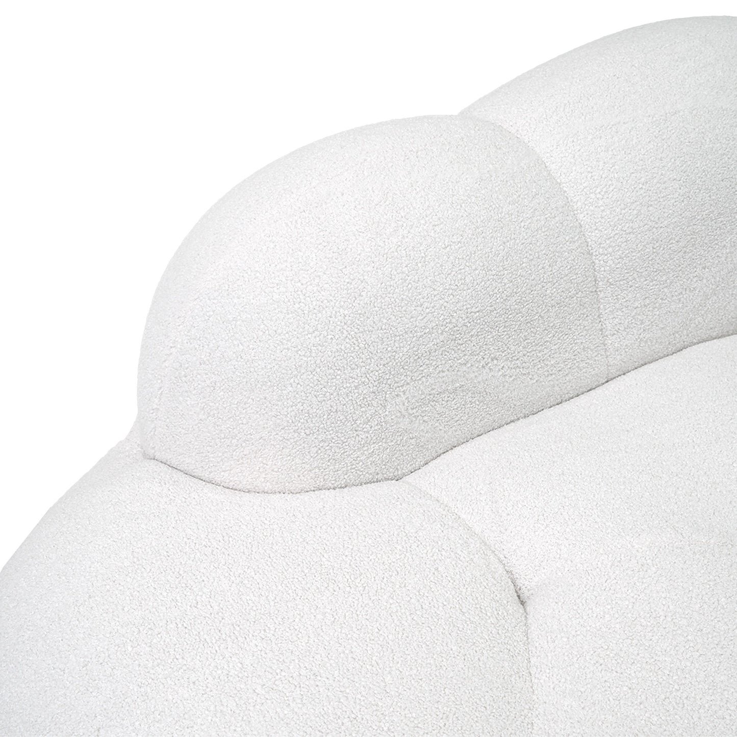 Cloud-Shaped Sofa with Soft Sherpa Upholstery and Kid-Safe Design | Cloud Nine
