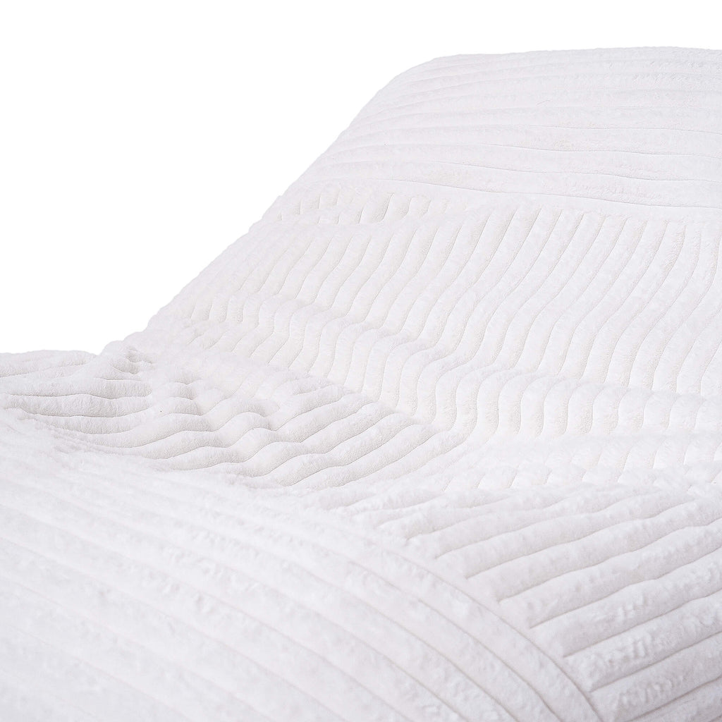 Oversized Armchair in Faux Fur