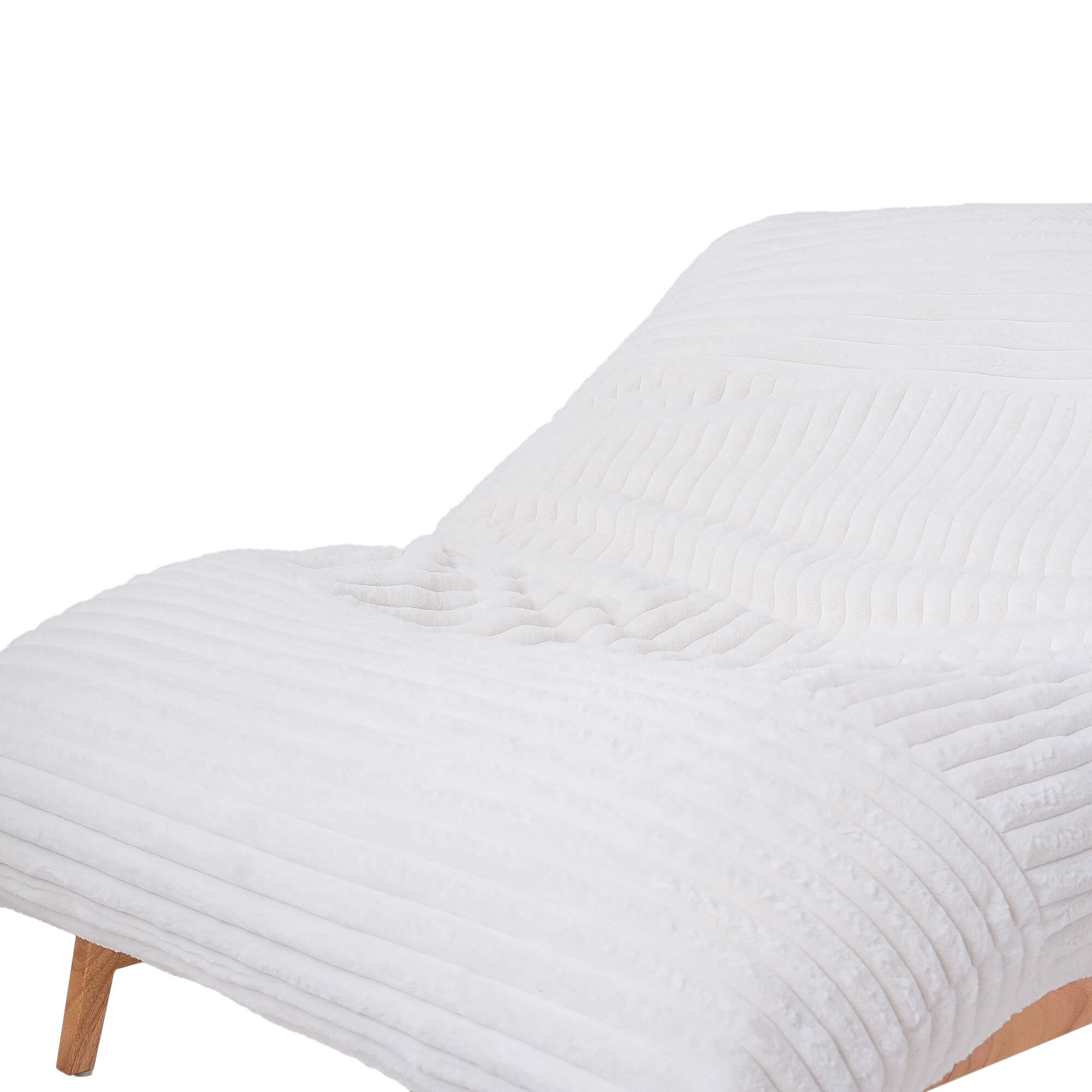 Oversized Armchair in Faux Fur