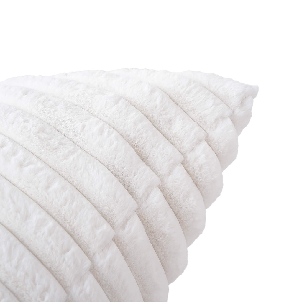 Oversized Armchair in Faux Fur