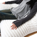 Oversized Armchair in Faux Fur