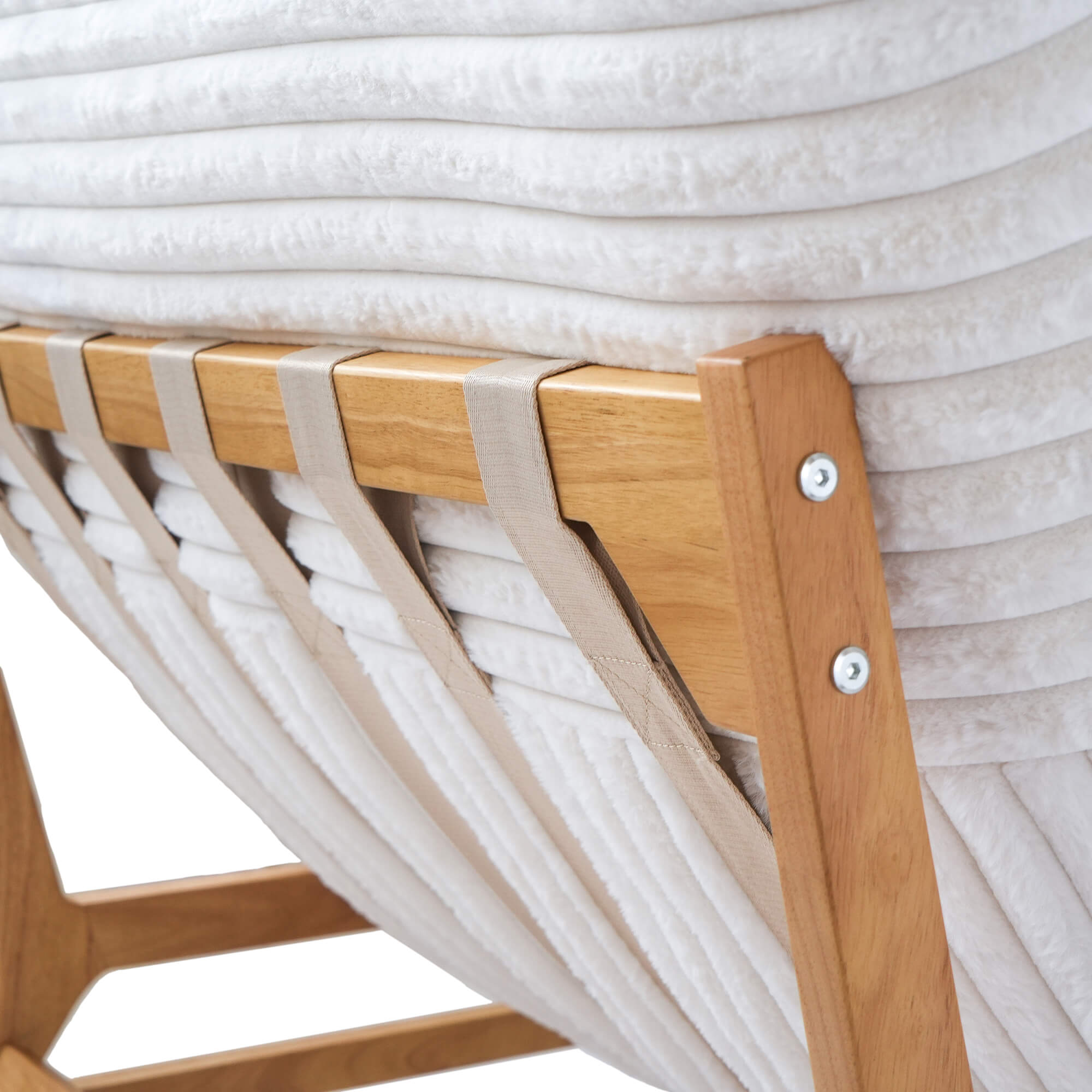 Oversized Armchair in Faux Fur