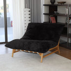 Oversized Armchair in Faux Fur