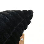 Washable Oversized Chaise Lounge Chair in Black