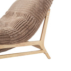 Oversized Armchair in Faux Fur