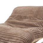 Oversized Armchair in Faux Fur