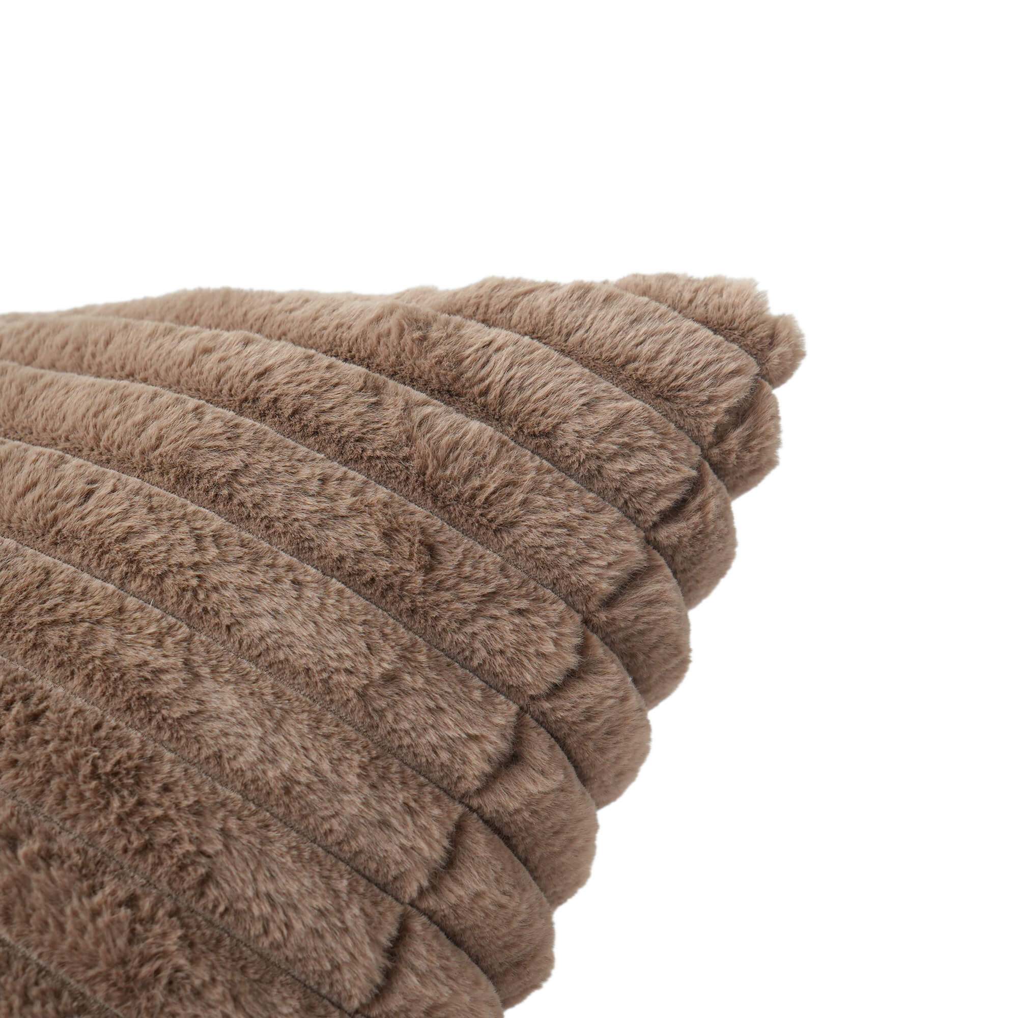 Oversized Armchair in Faux Fur