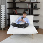 Oversized Armchair in Faux Fur