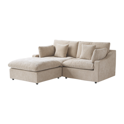3-Seat Modular Chaise Sectional | Nephele