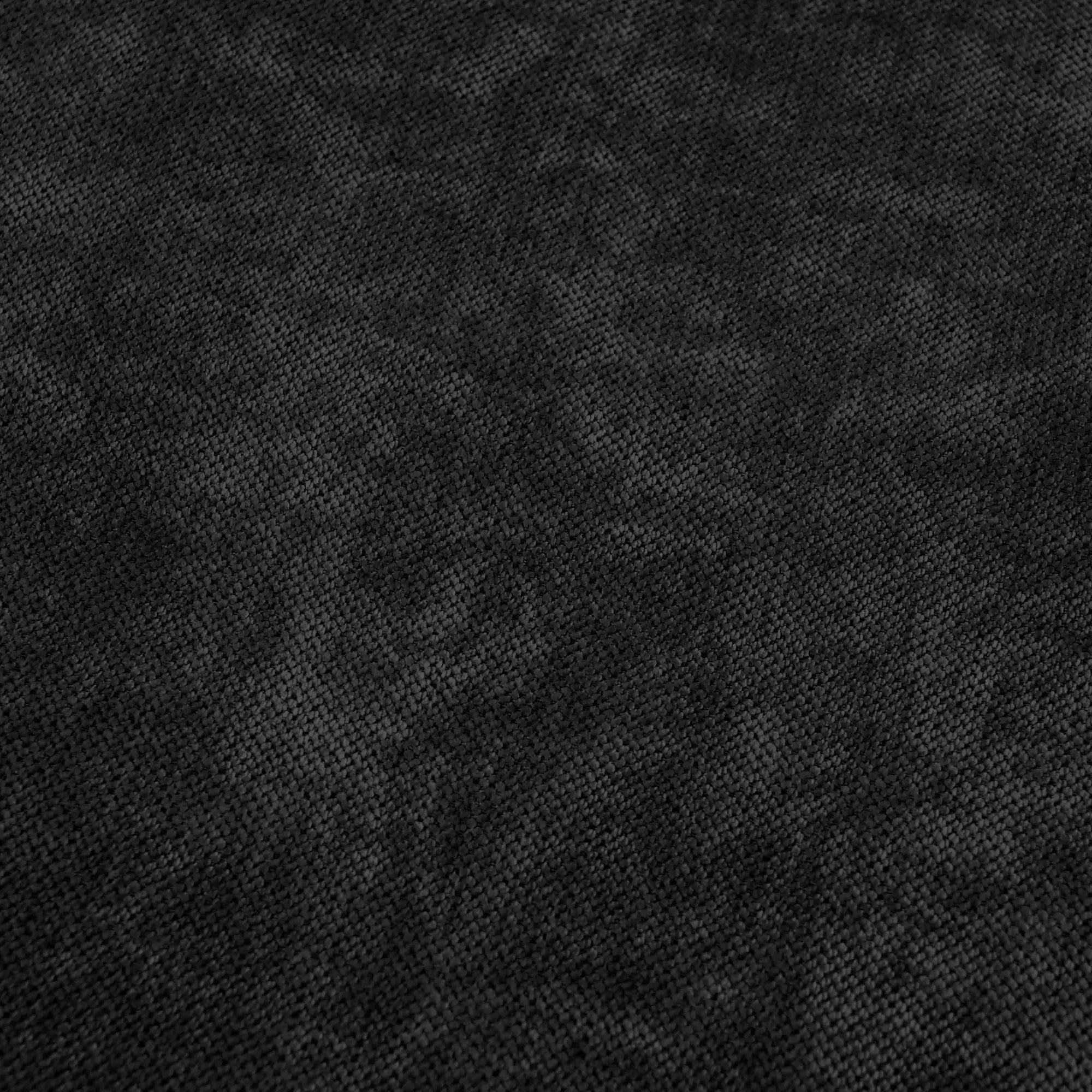 Modular Washable Ottoman in Black