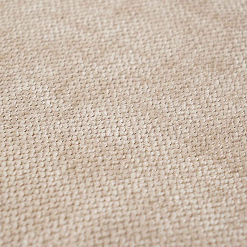 Close-up of beige fabric texture