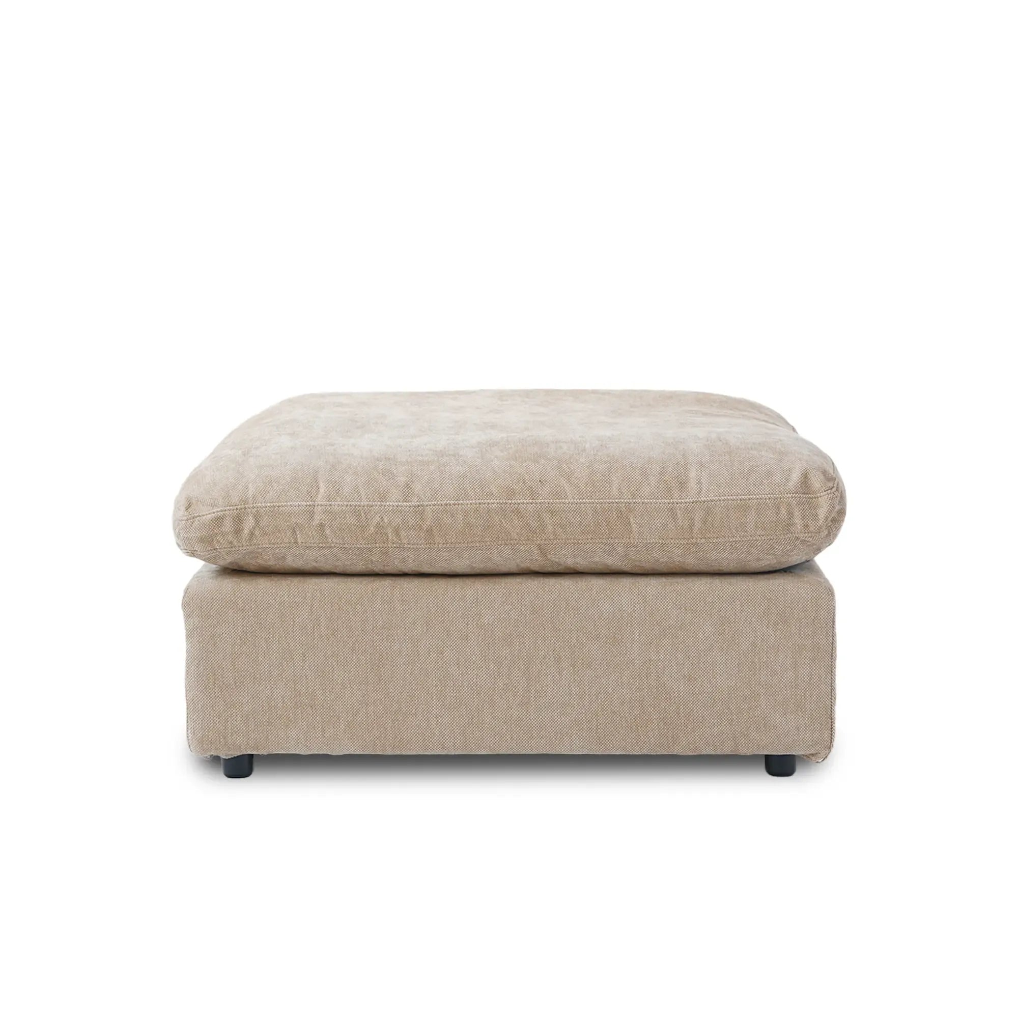 Modular Washable Ottoman in Khaki
