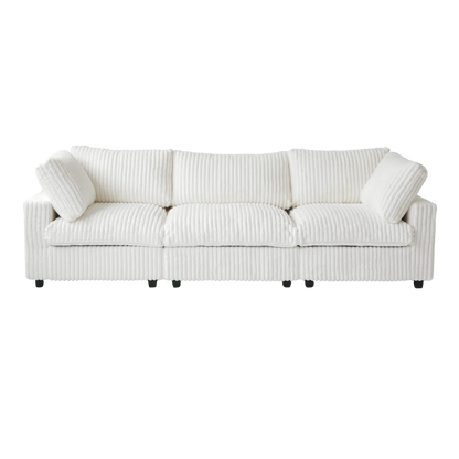 3-Seat Modular Sofa | Velveteen