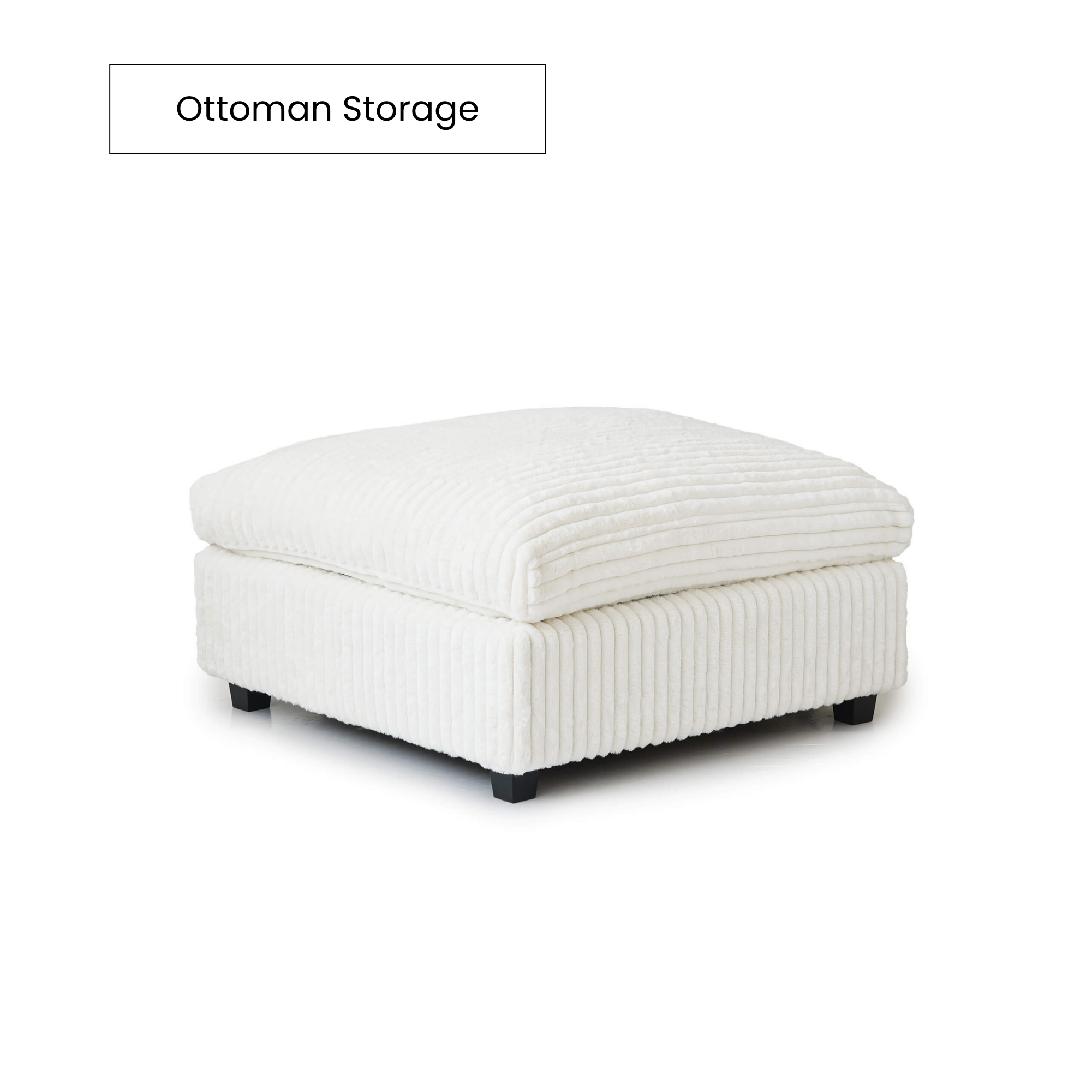 Cover Set - Ottoman | Faux Fur