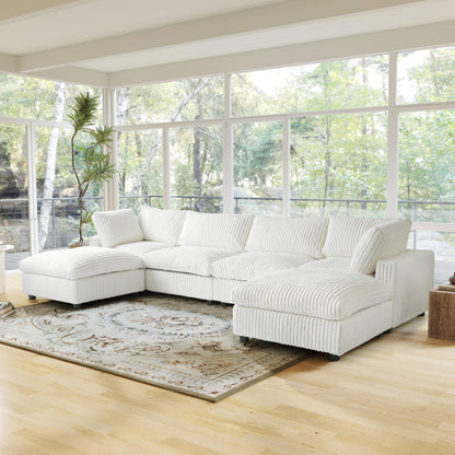 Covers Only for Faux Rabbit Fur Sectional Sofa | Velveteen