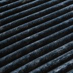 Slipcover Only - Modular Washable Fuzzy 2-Seater in Black