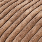 Slipcover Only - Modular Washable Fuzzy 2-Seater in Brown