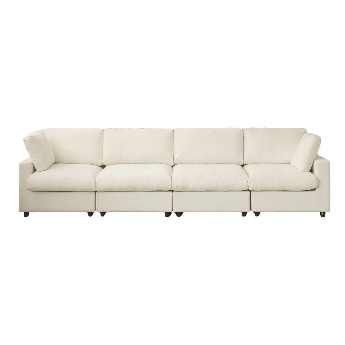 Washable Track Arm 4-Seater Sofa 134"