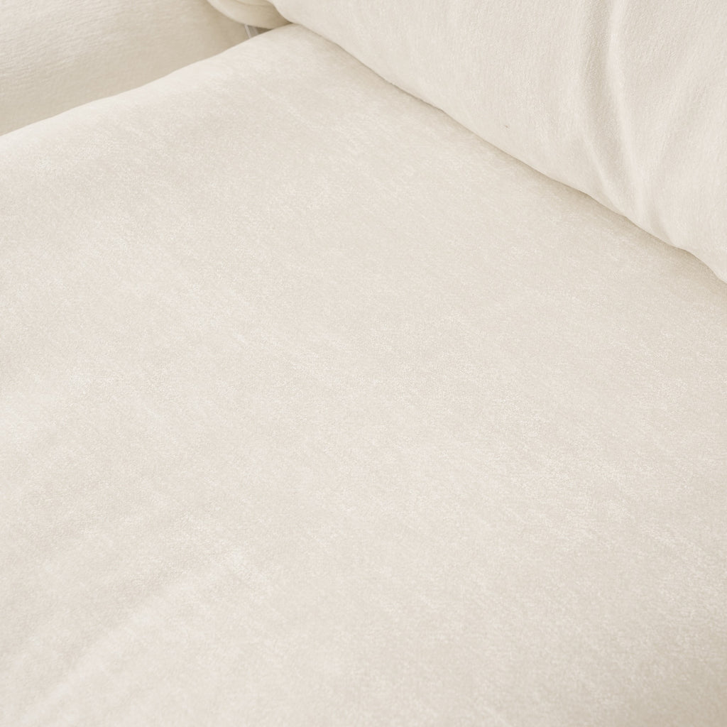 Slipcover Only - Modular Washable Track Arm 2-Seater Sectional in Beige