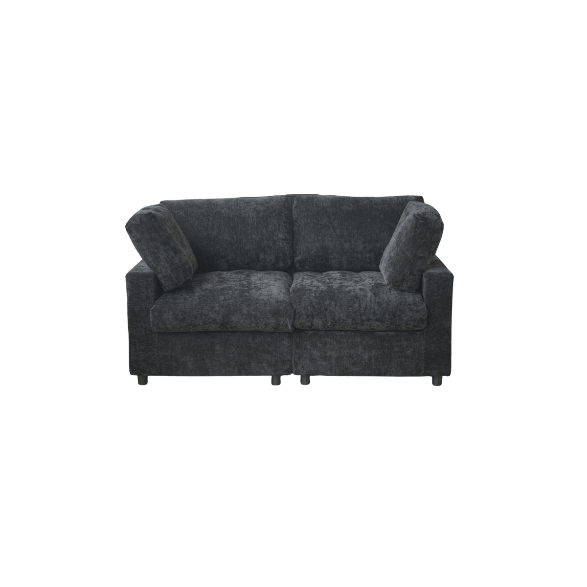 Washable Track Arm 2-Seater Loveseat 67"