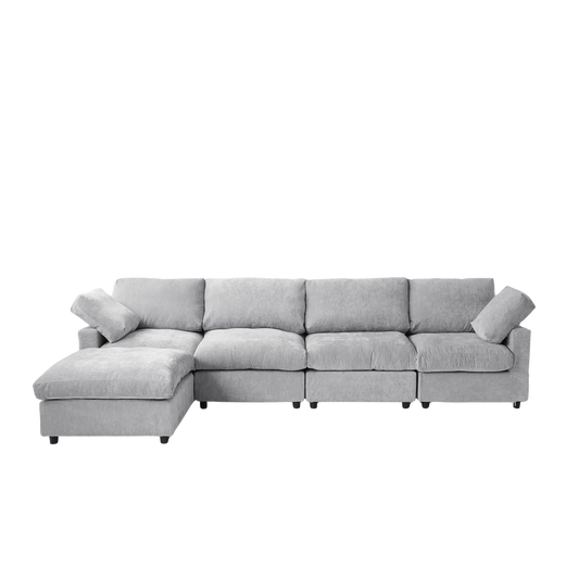 5-Seat Modular Chaise Sectional | Classica
