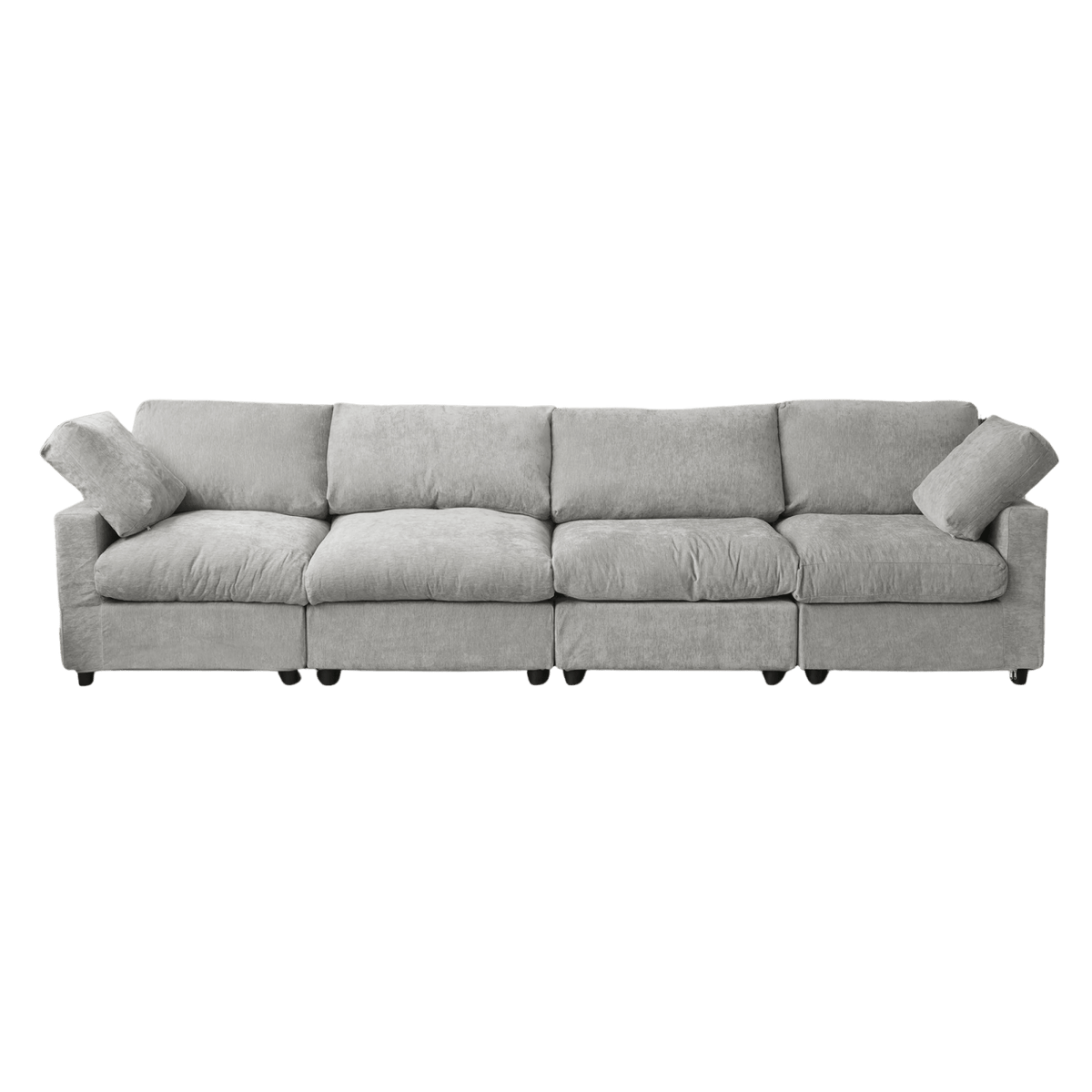 Washable Track Arm 4-Seater Sofa 134"