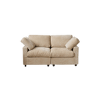 Washable Track Arm 2-Seater Loveseat 67"