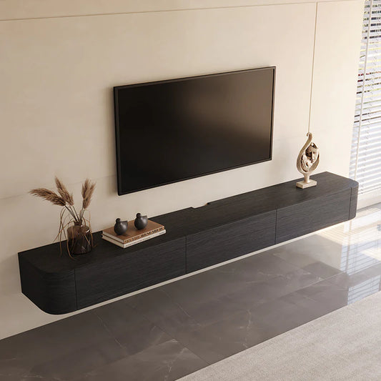 Modern Minimalist Floating TV Stand, Modern Wall-Mounted Entertainment Center