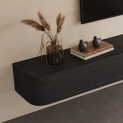 Modern Minimalist Floating TV Stand, Modern Wall-Mounted Entertainment Center