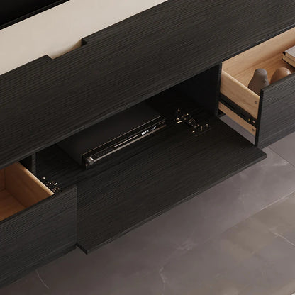 Modern Minimalist Floating TV Stand, Modern Wall-Mounted Entertainment Center
