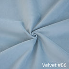 Modular Washable Armless Chair in Baby Blue